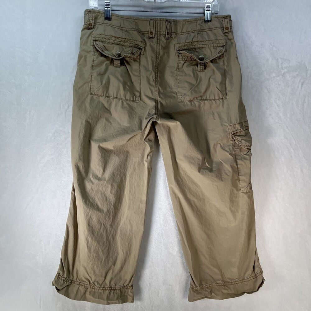 Polo Jeans Co Ralph Lauren Khaki Cargo Pants Women’s Sz 8 - Picture 6 of 9